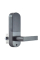 Замок біометричний автономний Trinix TRL-5107BTF Black Left з Bluetooth, зчитувачем відбитків пальців і карт Mifare