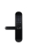Замок біометричний автономний Trinix TRL-5103BTF Black Left з Bluetooth, зчитувачем відбитків пальців і карт Mifare