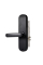 Замок біометричний автономний Trinix TRL-5103BTF Black Left з Bluetooth, зчитувачем відбитків пальців і карт Mifare