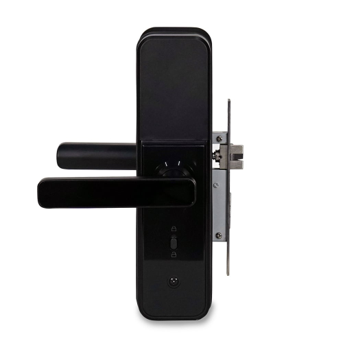 Замок біометричний автономний Trinix TRL-5305BTF Black з Bluetooth, зчитувачем відбитків пальців і карт Mifare