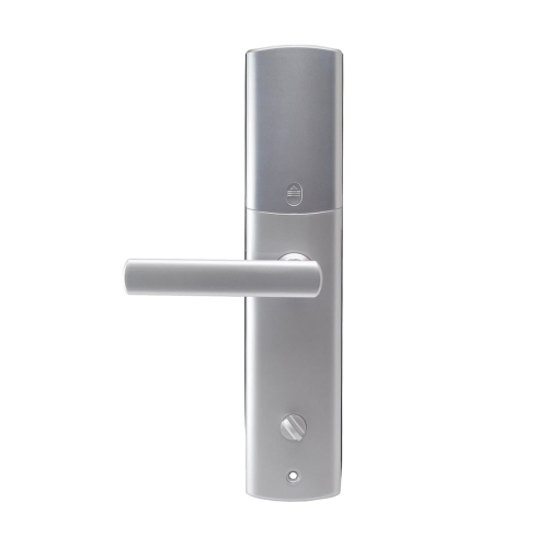 Замок біометричний автономний Trinix TRL-5111BTF Silver Right з Bluetooth, зчитувачем відбитків пальців і карт Mifare