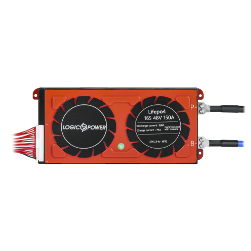 BMS плата LP LiFePO4 48V 16S Dis 150A Ch 75A