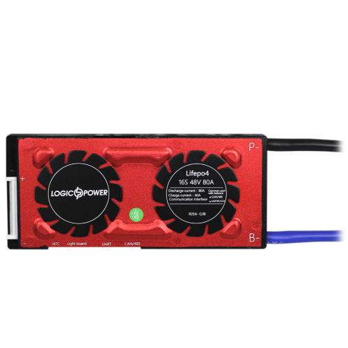 Smart BMS плата LP LiFePO4 48V 16S Dis 80A Ch 40A UART+RS485+CAN