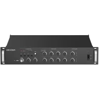 Мережевий підсилювач Hikvision DS-QAZ1A500G1-VB4 500 Вт на 2 зони