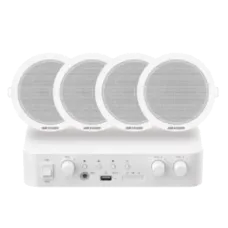 Гібридний аудіокомплект Hikvision DS-QAE1KA80206-4