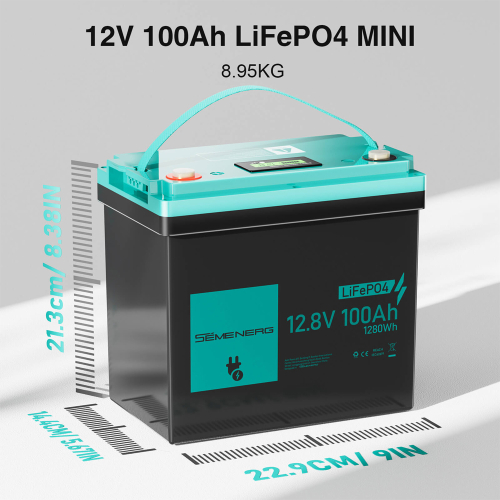Аккумуляторная батарея SEMENERG LiFePO4 12.8V 100Ah