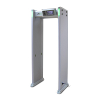 Арочный металлодетектор ZKTeco ZK-D4330 (IP65) на 33 зоны детекции