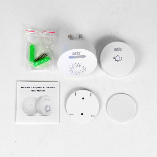 Бездротовий дверний дзвінок ATIS Doorbell AD300 з кнопкою