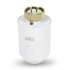 Радіаторний терморегулятор ATIS AT-400T із Zigbee 3.0 та підтримкою застосунку Tuya Smart