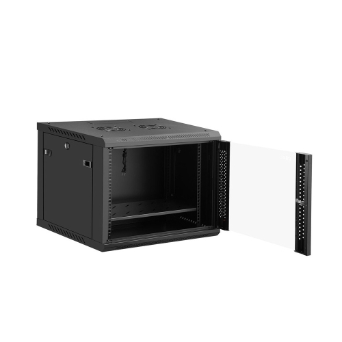 Шафа комутаційна настінна AXON LINK ALP-6409-B 9U 600x450x500 мм, чорна
