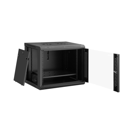 Шафа комутаційна настінна AXON LINK ALP-6409-B 9U 600x450x500 мм, чорна