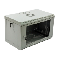 Шафа серверна CMS 6U 600 x 350 x 373 UA-MGSWL635G для мережевого обладнання