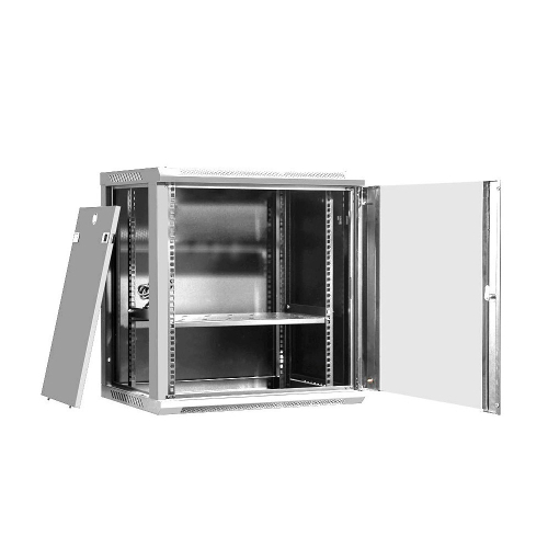 Шафа комутаційна настінна AXON LINK ALP-6412-G 12U 600x450x635 мм, сіра