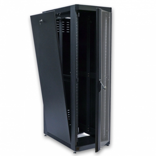 Шафа серверна CMS 45U 610 х 865 UA-MGSE4568MB посилена для мережевого обладнання