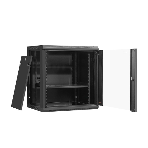 Шафа комутаційна настінна AXON LINK ALP-6412-B 12U 600x450x635 мм, чорна