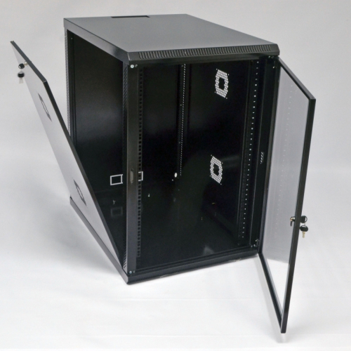 Шафа серверна CMS 18U 600 х 800 х 907 UA-MGSWA188B для мережевого обладнання