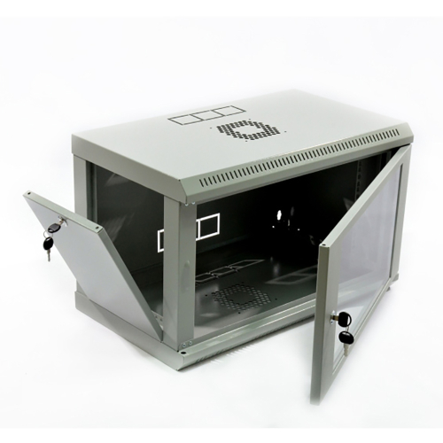 Шафа серверна CMS 6U 600 x 500 x 373 UA-MGSWL65G для мережевого обладнання