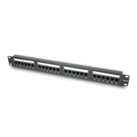 Патч-панель AXON LINK ALPP24-C6-RJ45-1U Cat 6, 24*RJ45 1U