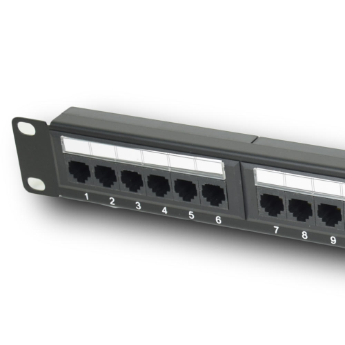 Патч-панель AXON LINK ALPP24-C6-RJ45-1U Cat 6, 24*RJ45 1U