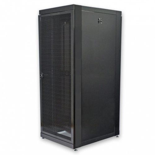 Шафа серверна CMS 42U 800 х 1055 UA-MGSE42810PB з перфорованими дверима для мережевого обладнання