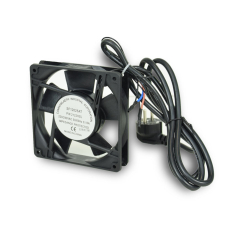 Вентилятор AXON LINK Fan-120-P 120*120, 220В, з кабелем питания пластиковий