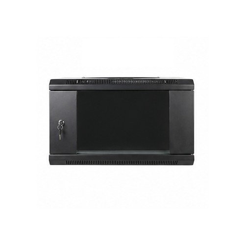 шкаф коммутационная настенная AXON LINK ALM-5404-B 4U 530x400x250 мм, черная