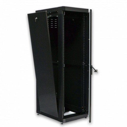 Шафа серверна CMS 42U 610 х 865 UA-MGSE4268MB посилена для мережевого обладнання