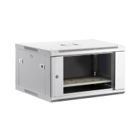 шкаф коммутационная настенная AXON LINK ALP-6406-G 6U 600x450x370 мм, серая
