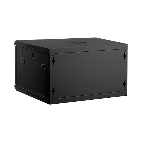 шкаф коммутационная настенная AXON LINK ALP-6406-B 6U 600x450x370 мм, черная