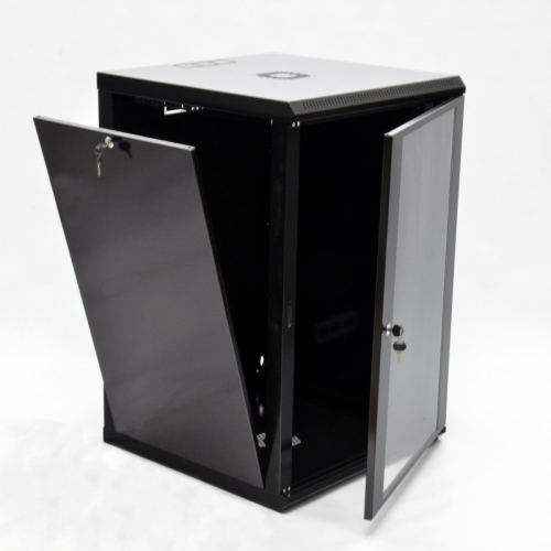 Шафа серверна CMS 18U 600 x 600 x 907 UA-MGSWL186B для мережевого обладнання