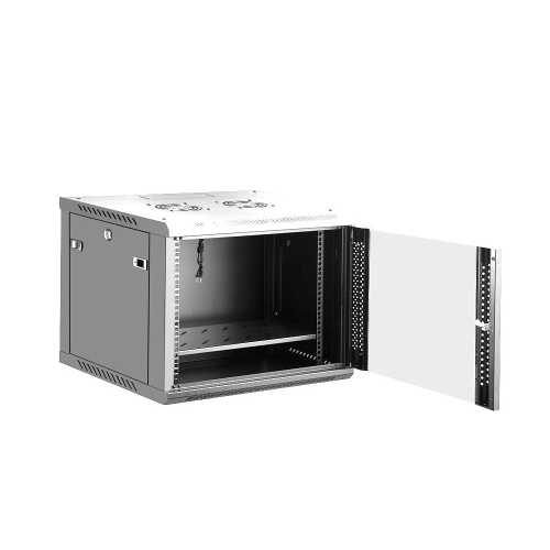 Шафа комутаційна настінна AXON LINK ALP-6409-G 9U 600x450x500 мм, сіра
