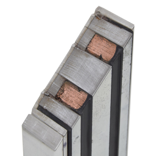 Електромагнітний замок Yli Electronic YM-180 з куточком монтажним Yli Electronic MBK-180L