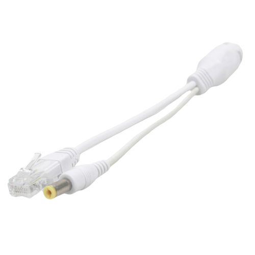 Passive PoE переходник IP+DC - Extender over UTP, Waterproof (влагозащищенный) white