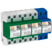 Обмежувач перенапруг OBO Bettermann MCD 50-B 3+1 (5096879)
