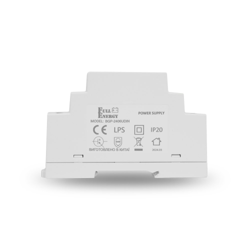 Блок живлення Full Energy BGP-2406UDIN 24 В / 0.63 А для кріплення на DIN рейку