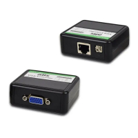 Пассивный приемник-передатчик ATIS VGA Extender VGA-видео и RJ45