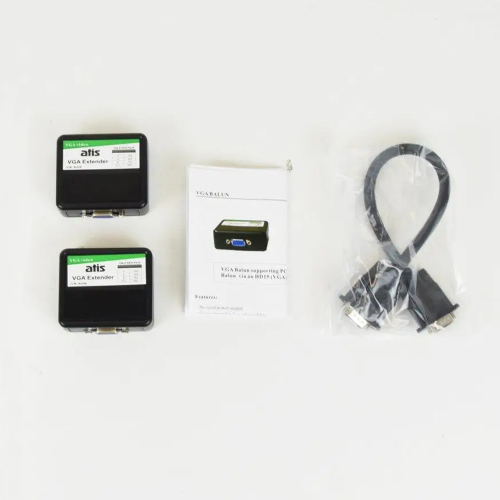 Пассивный приемник-передатчик ATIS VGA Extender VGA-видео и RJ45