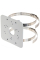 Комплект светильник светодиодный парковый Lightwell LW-GL-50S + столб парковой серый 4м + кронштейн Dahua PFA152-E