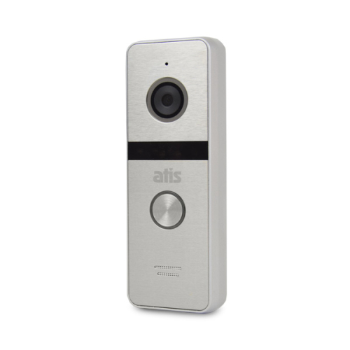 Комплект відеодомофона ATIS AD-1070FHD/T White з підтримкою Tuya Smart + AT-400FHD Silver