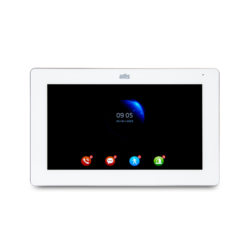 Комплект видеодомофона ATIS AD-770FHD White + AT-400FHD Silver