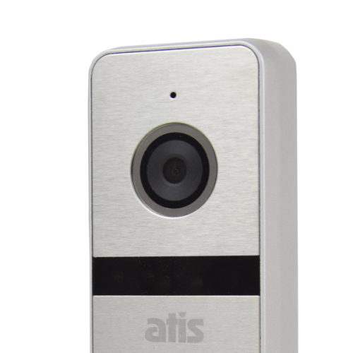 Комплект Wi-Fi видеодомофона 7" ATIS AD-770FHD/T-Black с поддержкой Tuya Smart + AT-400FHD Silver
