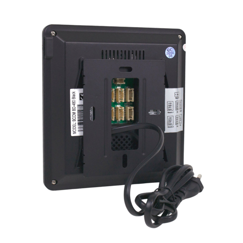 Комплект відеодомофона BCOM BD-480 Black Kit: відеодомофон 4" та відеопанель