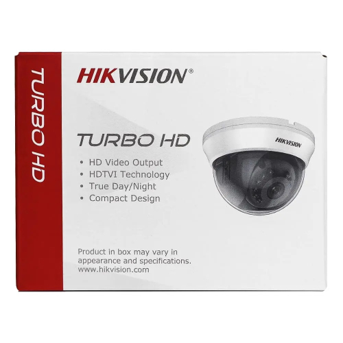 HD-TVI видеокамера 5 Мп Hikvision DS-2CE56H0T-IRMMF(C) (3.6 мм) для системы видеонаблюдения