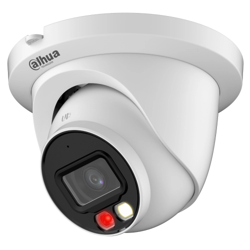 IP-відеокамера 4 Мп Dahua DH-IPC-HDW2449TM-S-IL (2.8 мм) з подвійним підсвічуванням для системи відеонагляду
