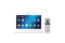 Комплект видеодомофона Neolight MEZZO HD WF / Solo FHD Silver: видеодомофон 10" с Wi-Fi с детектором движения и 2 Мп видеопанель