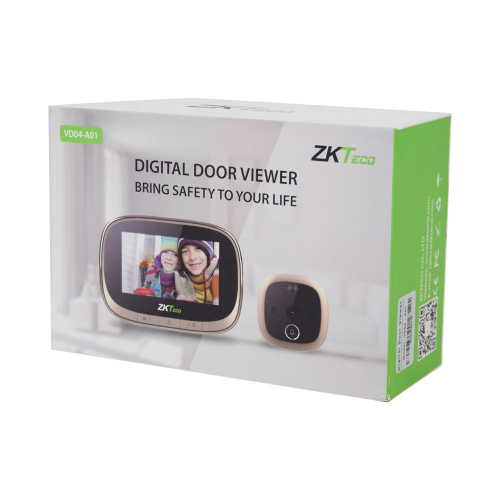 Видеодзвінок 1 Мп ZKTeco VD04-A01 Door Bell
