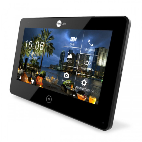 Відеодомофон 10" NeoLight MEZZO HD Black з детектором руху і записом відео