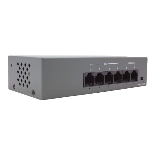 PoE комутатор Hisource HF042-02 з 4 портами PoE