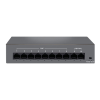 PoE комутатор Hisource HF082-02 з 8 портами PoE