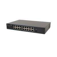 Комутатор PoE-1018-16P-1S/250 AI